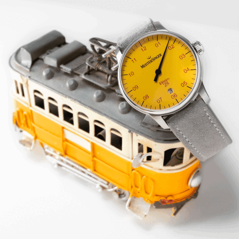 Gelb und exklusiv – MeisterSinger präsentiert die „Edition Elétrico 28“