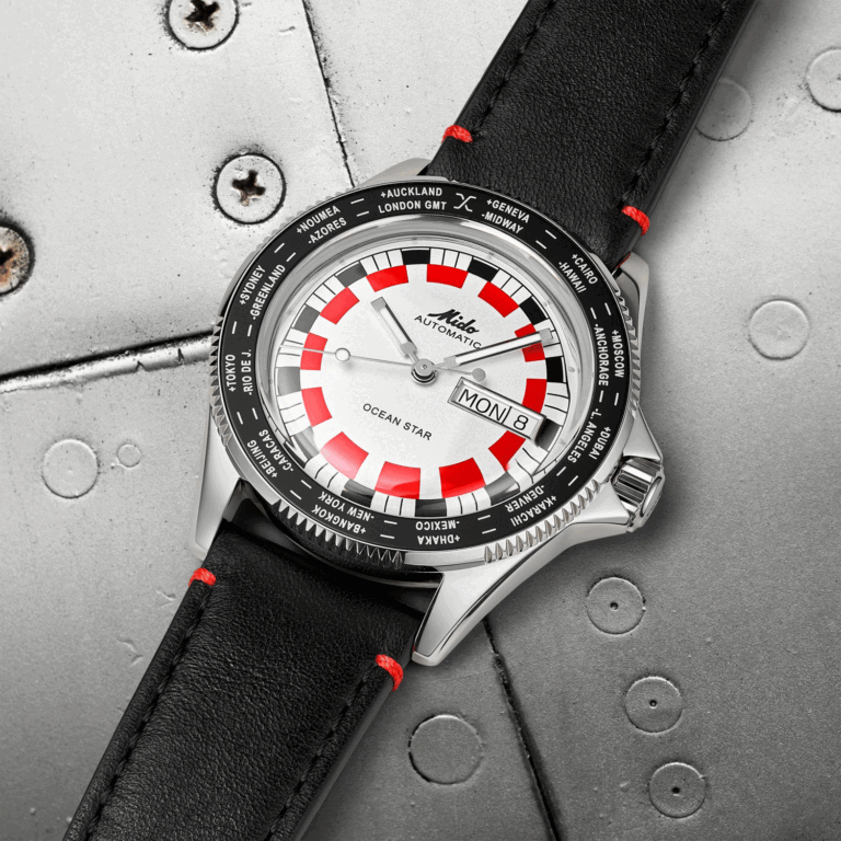 Mido alias „King of Waterproof Watches“ präsentiert neuen „Ocean Star Worldtimer“
