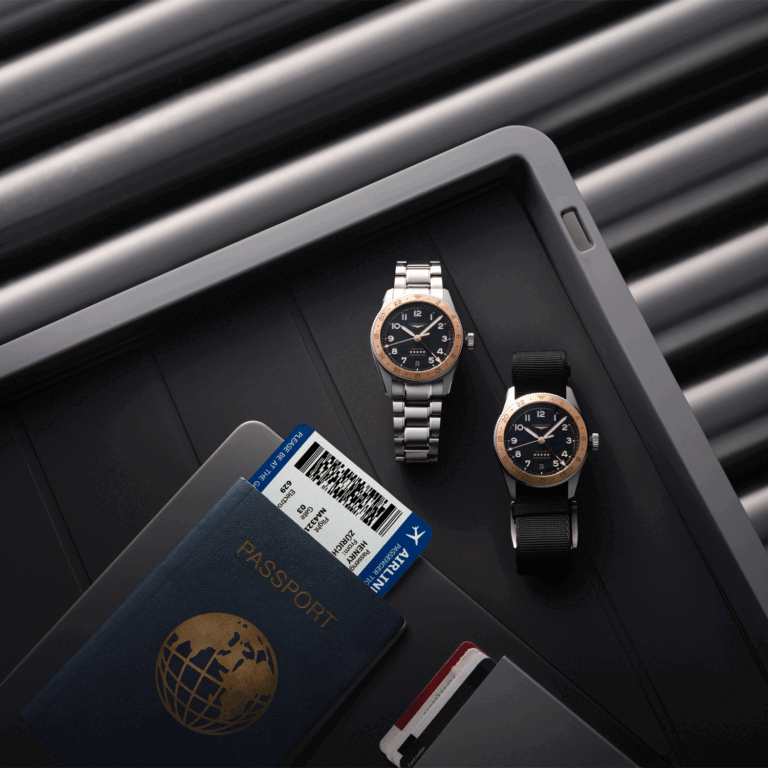Longines feiert 100 Jahre zweite Zeitzone mit einer dritten Zeitzone